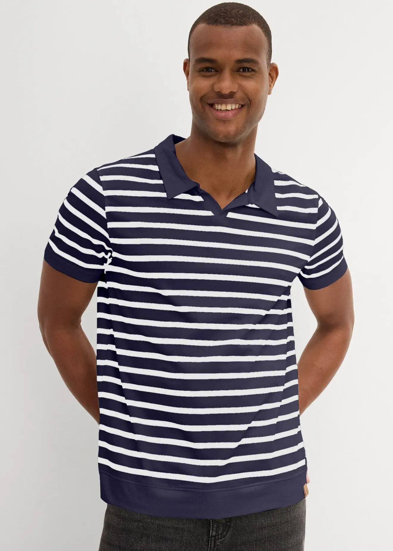 bonprix Polo manches courtes coton|Homme T-Shirts & Polos