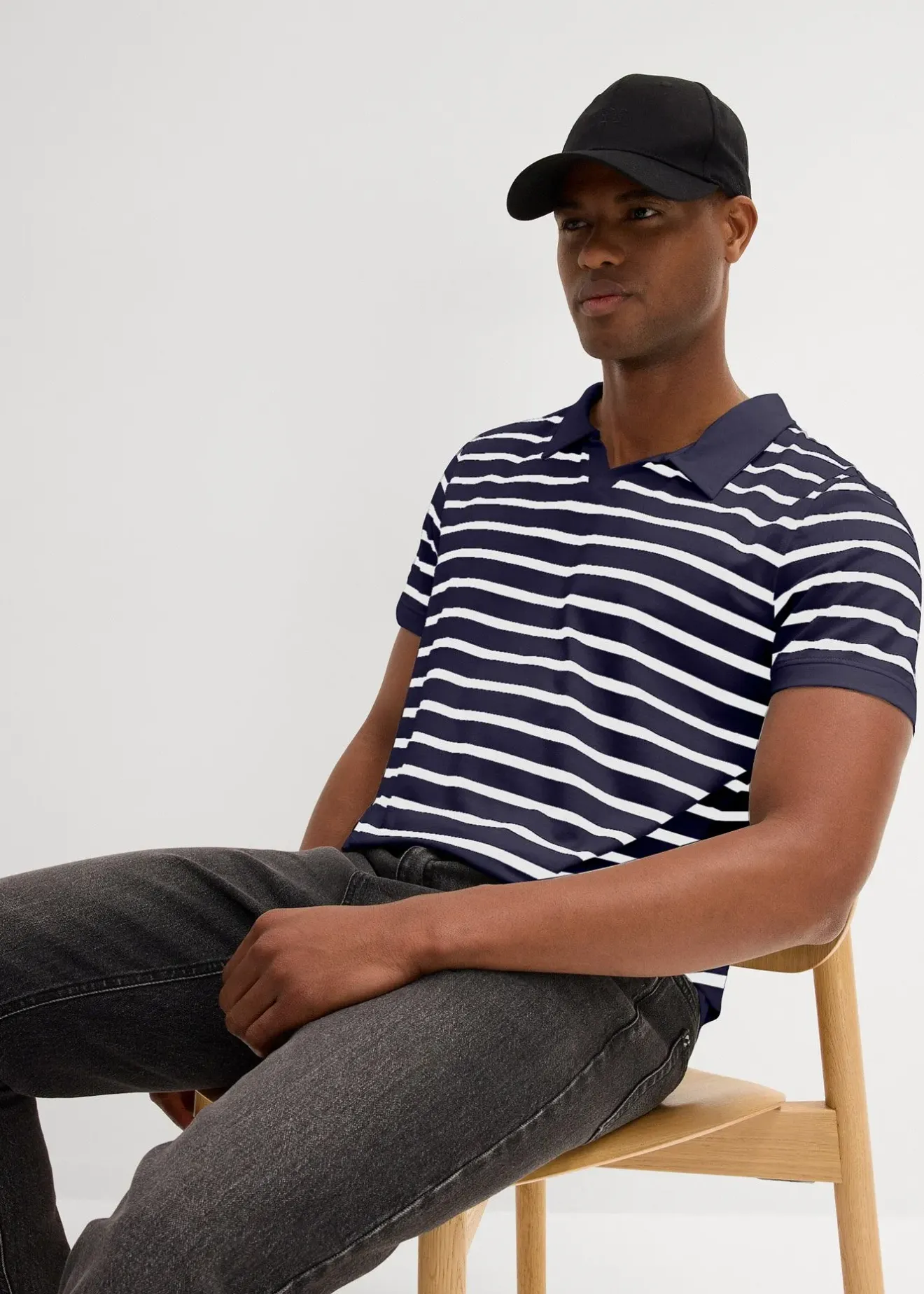 bonprix Polo manches courtes coton|Homme T-Shirts & Polos