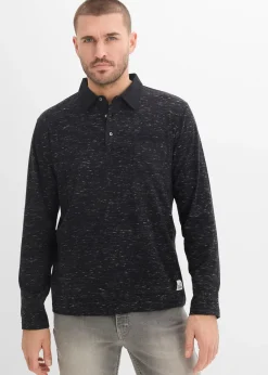 bonprix Polo manches longues 100% coton|Homme T-Shirts & Polos