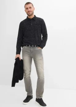 bonprix Polo manches longues 100% coton|Homme T-Shirts & Polos