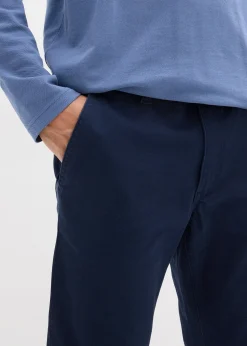 Homme bonprix T-Shirts & Polos|Polo manches longues classique avec détails contrastants, regular