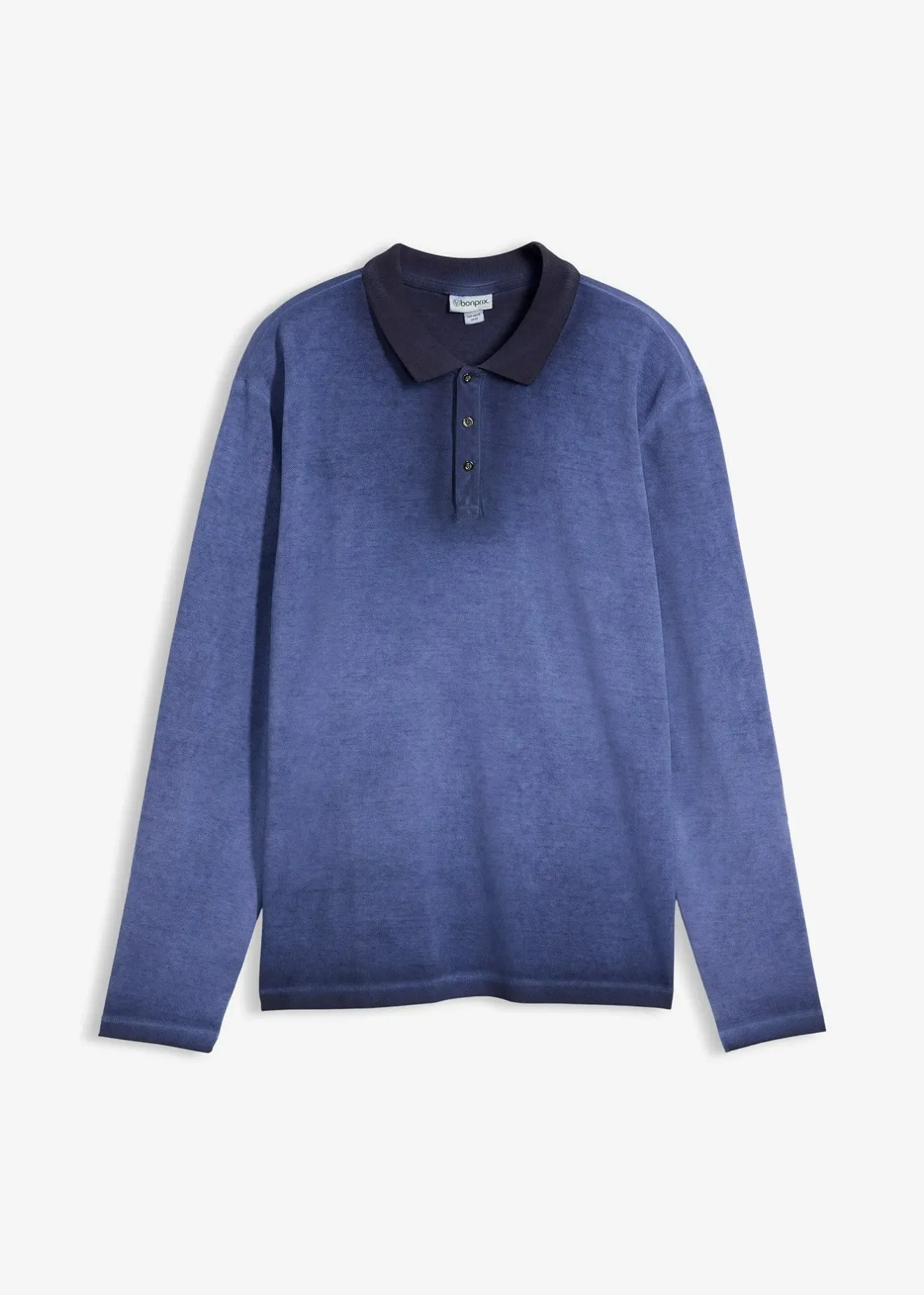 Homme bonprix T-Shirts & Polos|Polo manches longues en maille piquée robuste