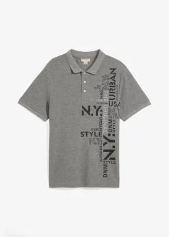 Homme bonprix T-Shirts & Polos|Polo Slim Fit en maille piquée 100% coton