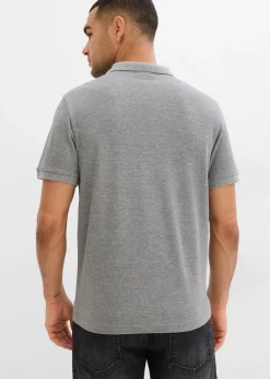 Homme bonprix T-Shirts & Polos|Polo Slim Fit en maille piquée 100% coton