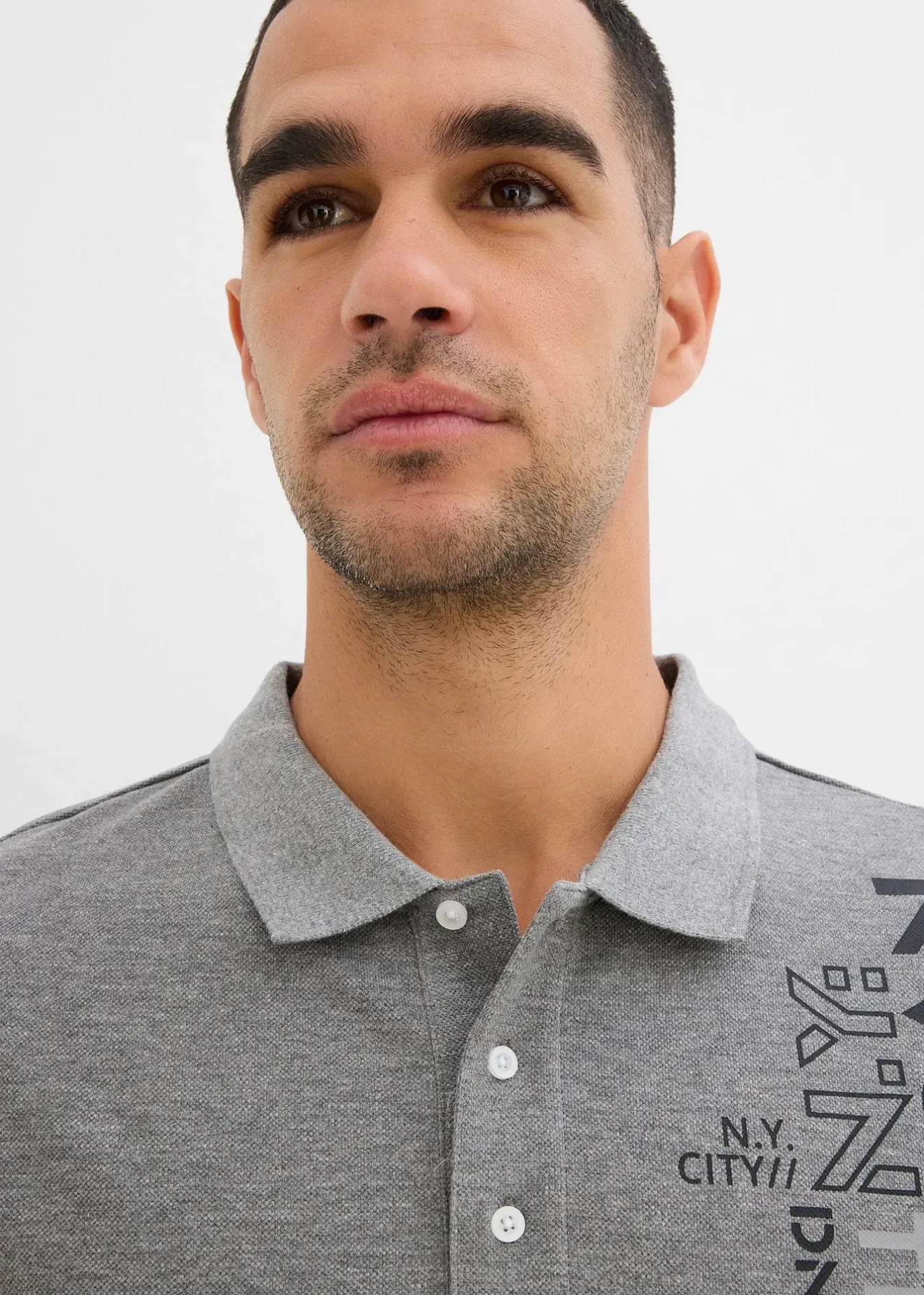 Homme bonprix T-Shirts & Polos|Polo Slim Fit en maille piquée 100% coton