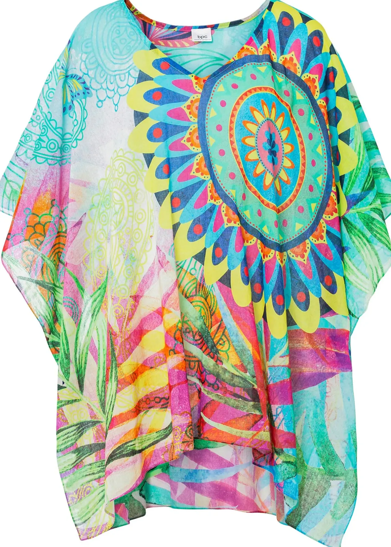 bonprix Poncho léger en viscose|Femme Ponchos|Maille