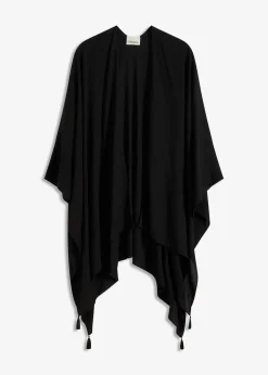 Femme bonprix Ponchos|Maille|Poncho pour l’été en viscose