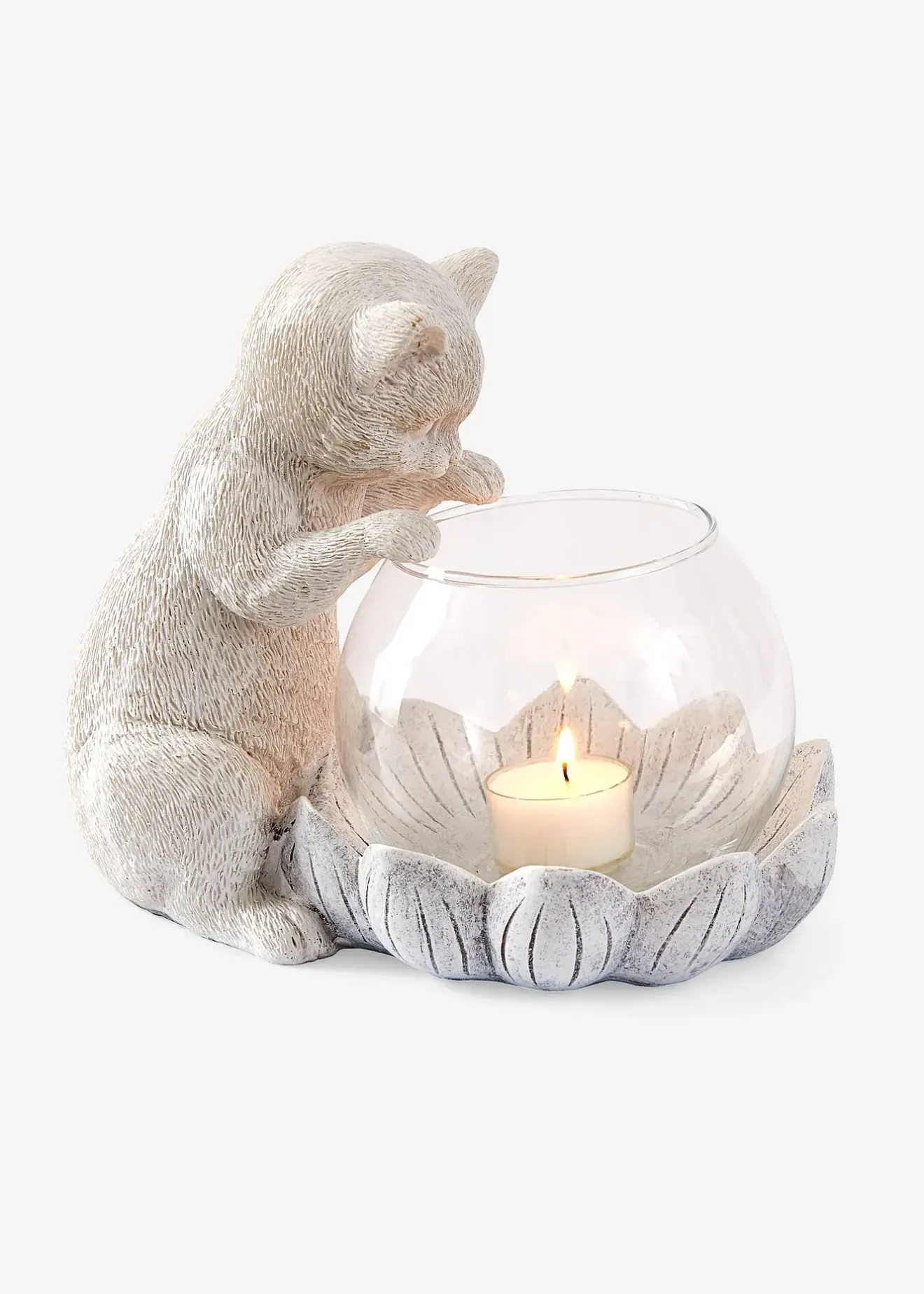 bonprix Jardin & Balcon·Déco De Jardin & Éclairage|Salle À Manger·Décoration|Porte-bougie chauffe-plat chat