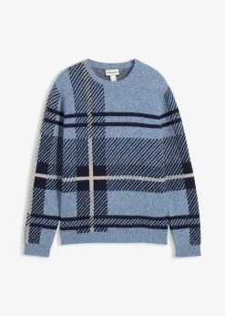 Homme bonprix Pulls & Gilets|Pull à carreaux