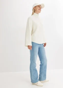 bonprix Pull à col montant|Femme Maille|Pulls & Gilets