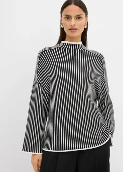 bonprix Pull à col montant|Femme Maille|Pulls & Gilets