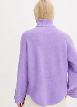 Femme bonprix Maille|Pulls & Gilets|Pull à col montant