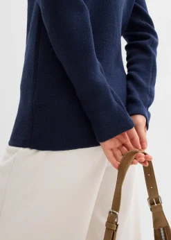 bonprix Pull à col montant|Femme Maille|Basiques