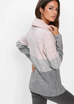 Femme bonprix Maille|Pulls & Gilets|Pull à col roulé