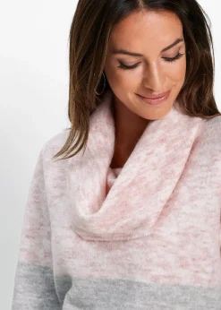 Femme bonprix Maille|Pulls & Gilets|Pull à col roulé