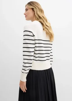 bonprix Pull 100% coton|Femme Maille|Pulls & Gilets