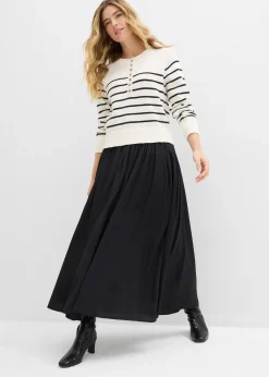 bonprix Pull 100% coton|Femme Maille|Pulls & Gilets