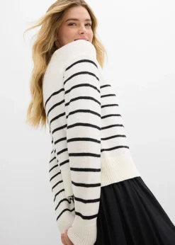 bonprix Pull 100% coton|Femme Maille|Pulls & Gilets