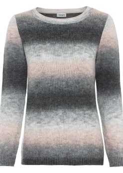 bonprix Pull à dégradé de couleurs|Femme Maille|Pulls & Gilets