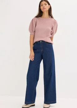 Femme bonprix Maille|Pulls & Gilets|Pull à manches ballon