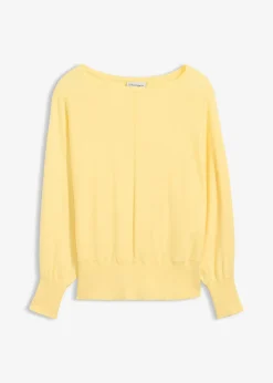 Femme bonprix Maille|Pulls & Gilets|Pull à manches chauve-souris