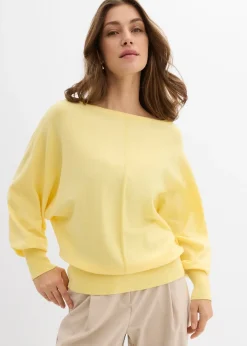 Femme bonprix Maille|Pulls & Gilets|Pull à manches chauve-souris