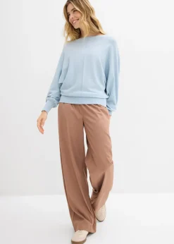 Femme bonprix Maille|Pulls & Gilets|Pull à manches chauve-souris