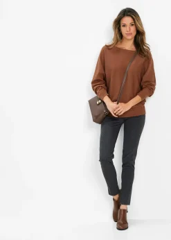 bonprix Pull à manches chauve-souris|Femme Maille|Pulls & Gilets