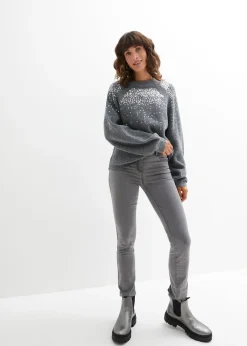 bonprix Pull à sequins|Femme Maille|Pulls & Gilets