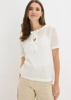 bonprix Pull ajouré|Femme Maille|Pulls & Gilets