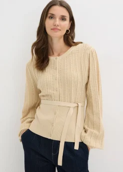 Femme bonprix Maille|Pulls & Gilets|Pull ajouré