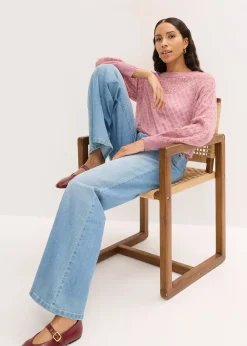 bonprix Pull ajouré|Femme Maille|Pulls & Gilets