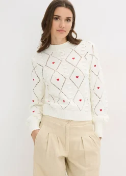 bonprix Pull ajouré|Femme Maille|Pulls & Gilets