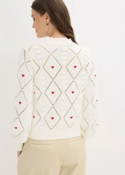 bonprix Pull ajouré|Femme Maille|Pulls & Gilets