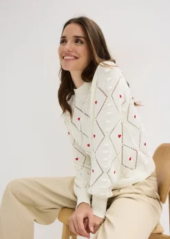 bonprix Pull ajouré|Femme Maille|Pulls & Gilets