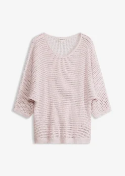 bonprix Pull ajouré brillant|Femme Maille|Pulls & Gilets