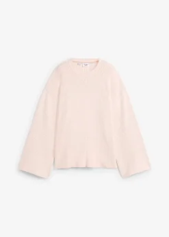 bonprix Pull boxy en maille côtelée|Femme Maille|Pulls & Gilets