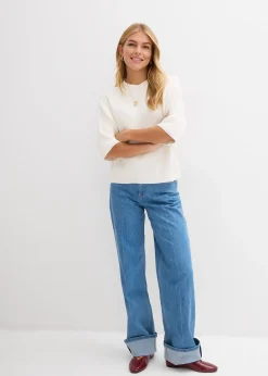 Femme bonprix Maille|Pulls & Gilets|Pull boxy et doux