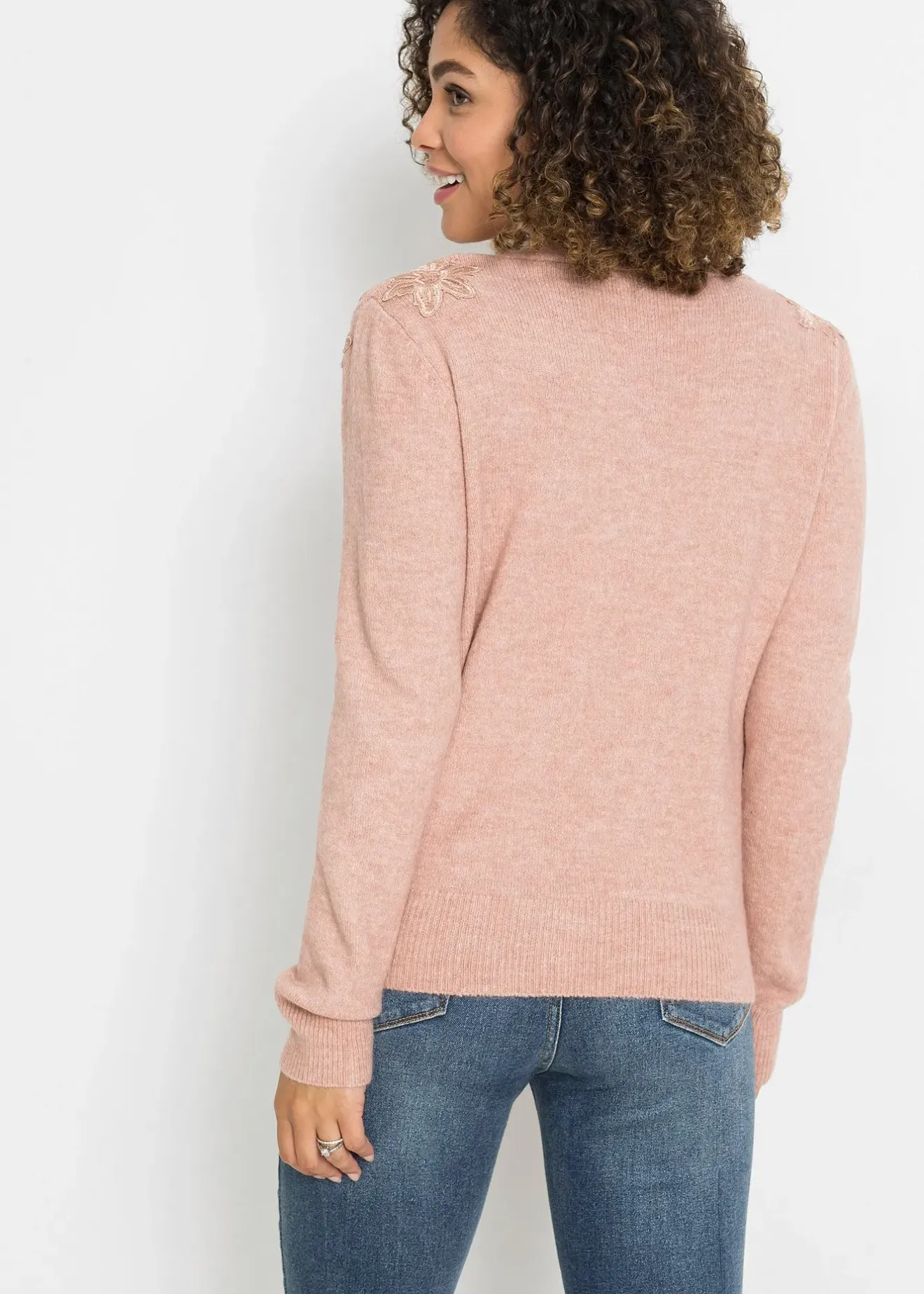 Femme bonprix Maille|Pulls & Gilets|Pull cache-cœur