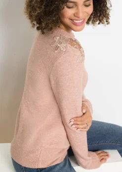 Femme bonprix Maille|Pulls & Gilets|Pull cache-cœur