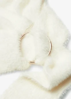 Femme bonprix Maille|Pulls & Gilets|Pull cache-cœur avec accessoire