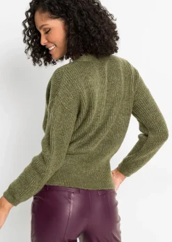 bonprix Pull cache-cœur oversize|Femme Maille|Pulls & Gilets