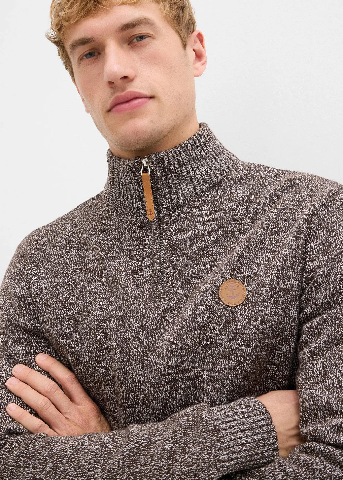 bonprix Pull camionneur 100% coton|Homme Pulls & Gilets