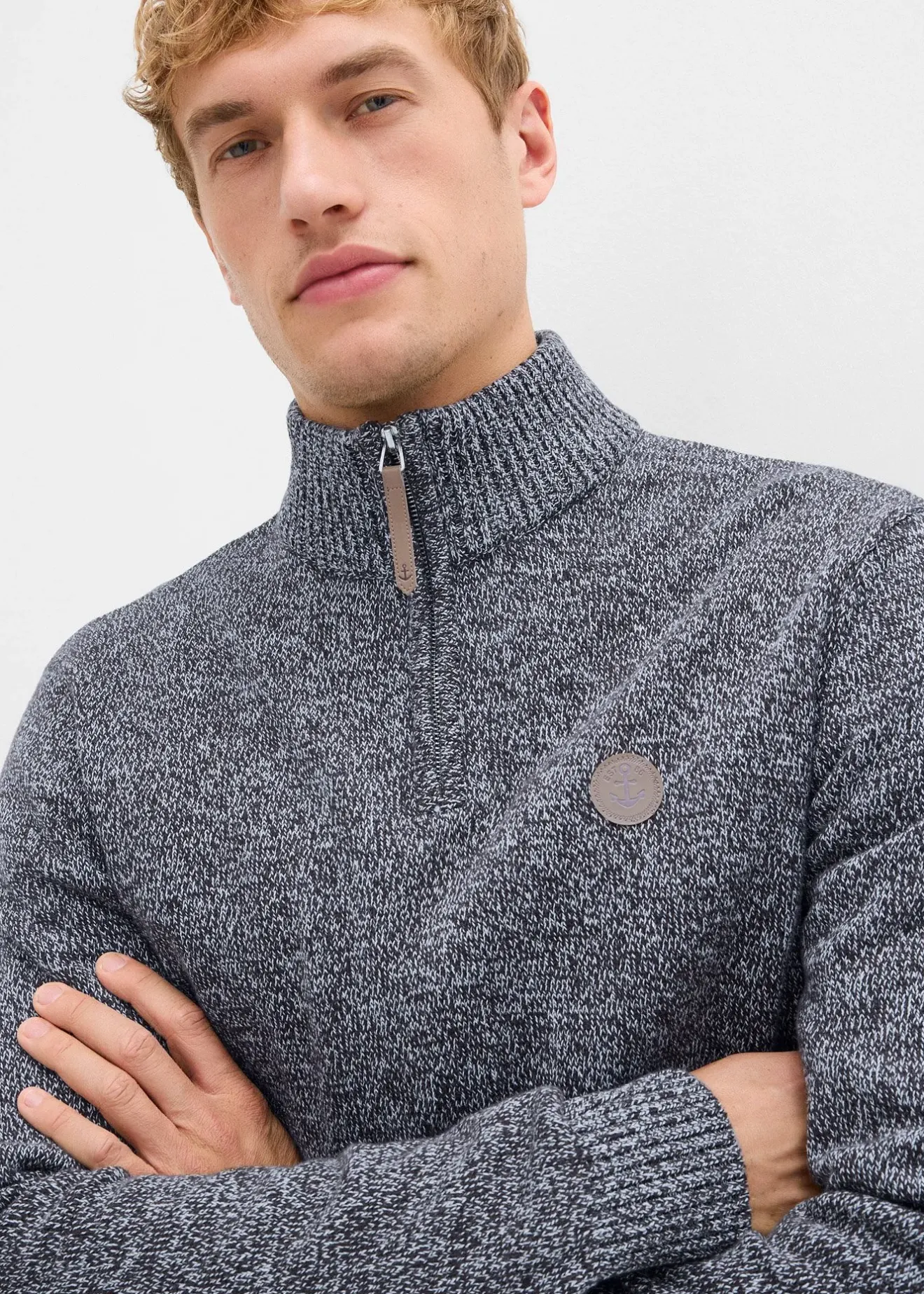 Homme bonprix Pulls & Gilets|Pull camionneur 100% coton