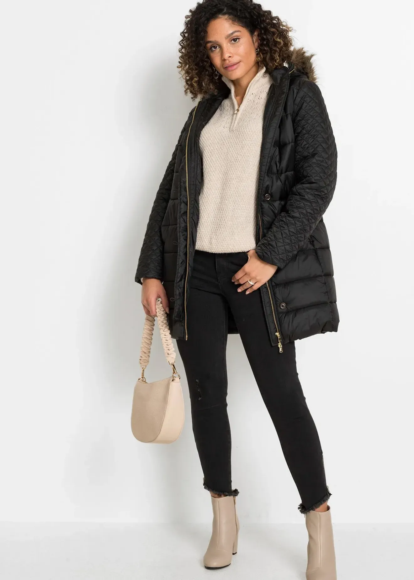 bonprix Pull camionneur à motif ajouré|Femme Pulls & Gilets