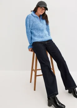 bonprix Pull camionneur à épaules descendues|Femme Pulls & Gilets