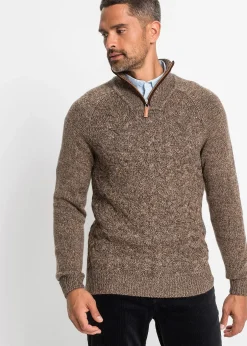 bonprix Pull camionneur à torsades|Homme Pulls & Gilets