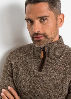 bonprix Pull camionneur à torsades|Homme Pulls & Gilets