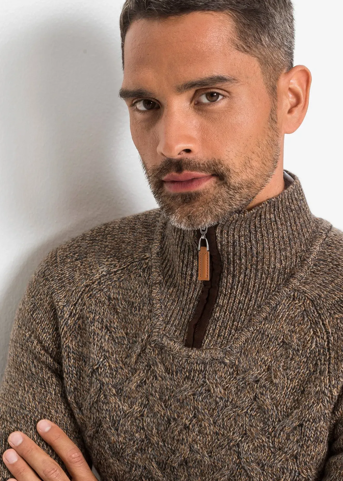 bonprix Pull camionneur à torsades|Homme Pulls & Gilets