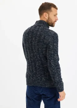 bonprix Pull camionneur chiné à torsades|Homme Pulls & Gilets